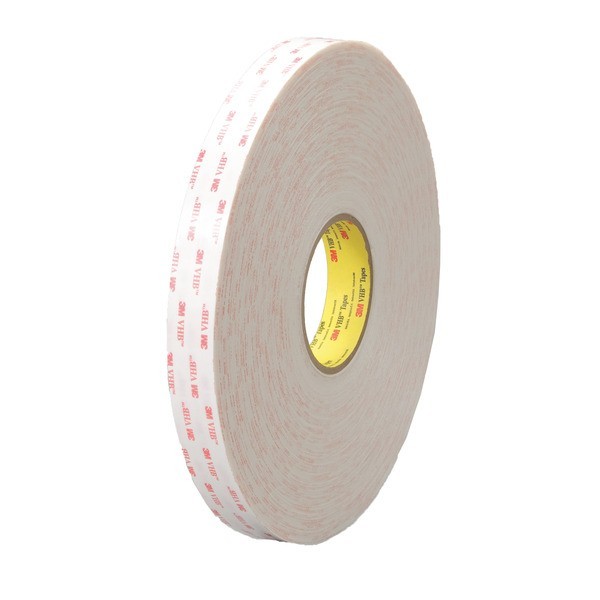 235101075 3M VHB LSE-110WF WIT 12 MM X 33 M ROL DUBBELZIJDIGE TAPE 1,1 MM DIK